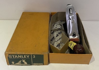 Stanley Bailey No. 3 Bank Vintage Flugzeug im Originalkarton Made England BP34