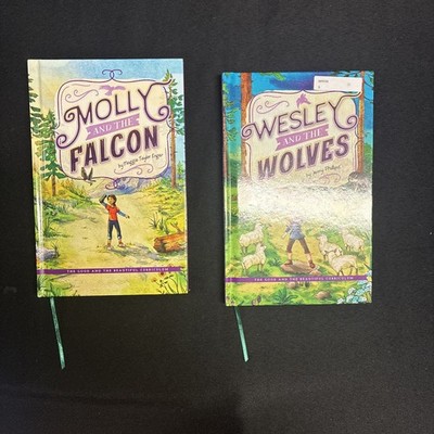 The Good and Beautiful Level 2 Reading Books - Wesley & Wolves + Molly & Falcon