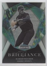 2022 Panini Prizm Draft Picks Brilliance Silver Prizm Kumar Rocker #BR-KR fm0