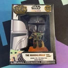 Star Wars Funko POP Enamel PIN The Mandalorian w/ Grogu - Factory Sealed