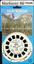 Rocky Mountain National Park Colorado 3D View-Master 3 Reel Packet