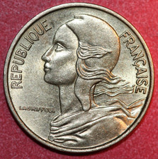 France  1972  5 Centimes,  Liberty -   Foreign Coin 17mm