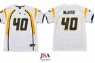 Pat Mcafee Autographed Jersey JSA Authentication West Virginia WWE Colts