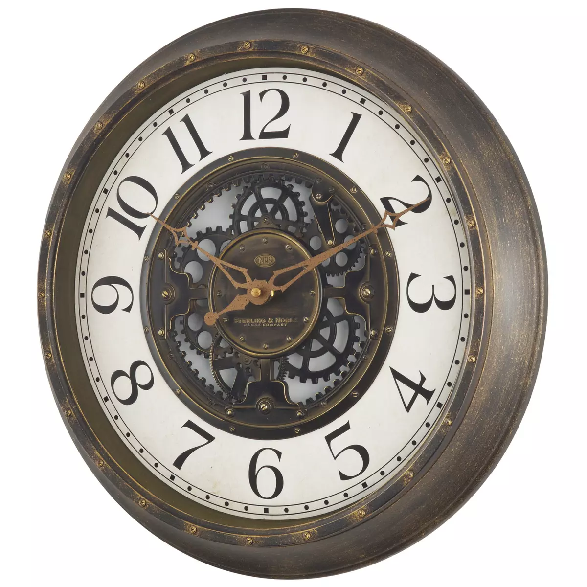 Reloj store industrial pared