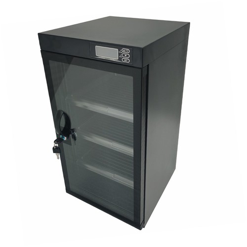 Black 50L 4 Tiers Digital Control Camera/Lens Dehumidify Storage Dry Cabinet Box - Picture 4 of 13