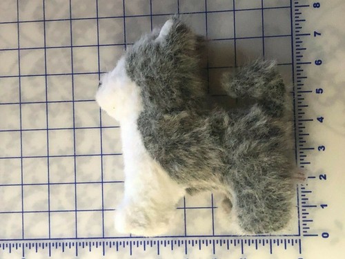 Retired American Girl Blue eyed Show Dog 7" Plush Pepper Husky Gray White - Picture 9 of 9