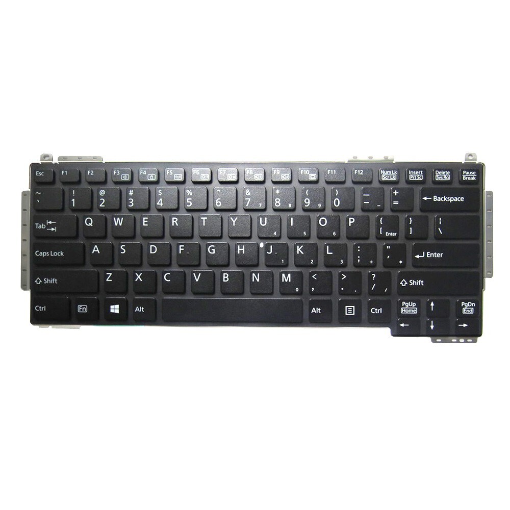 Laptop Keyboard For Fujitsu LifeBook UH904 English US Black