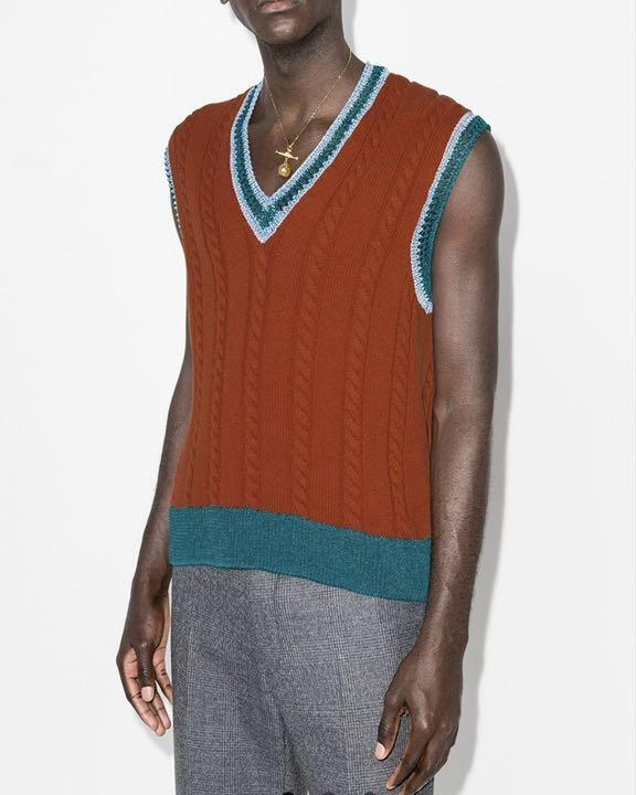 21SS Wales Bonner ウェールズボナー ニットベスト S/Mサイズ 21SS Wales Bonner ウェールズボナー ニットベスト S/Mサイズ 21SS