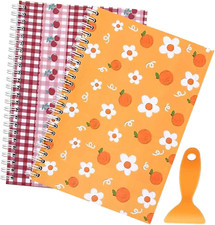 2 Pcs Sticker Book Collecting Album Reusable Sticker Organizer Storage Book for