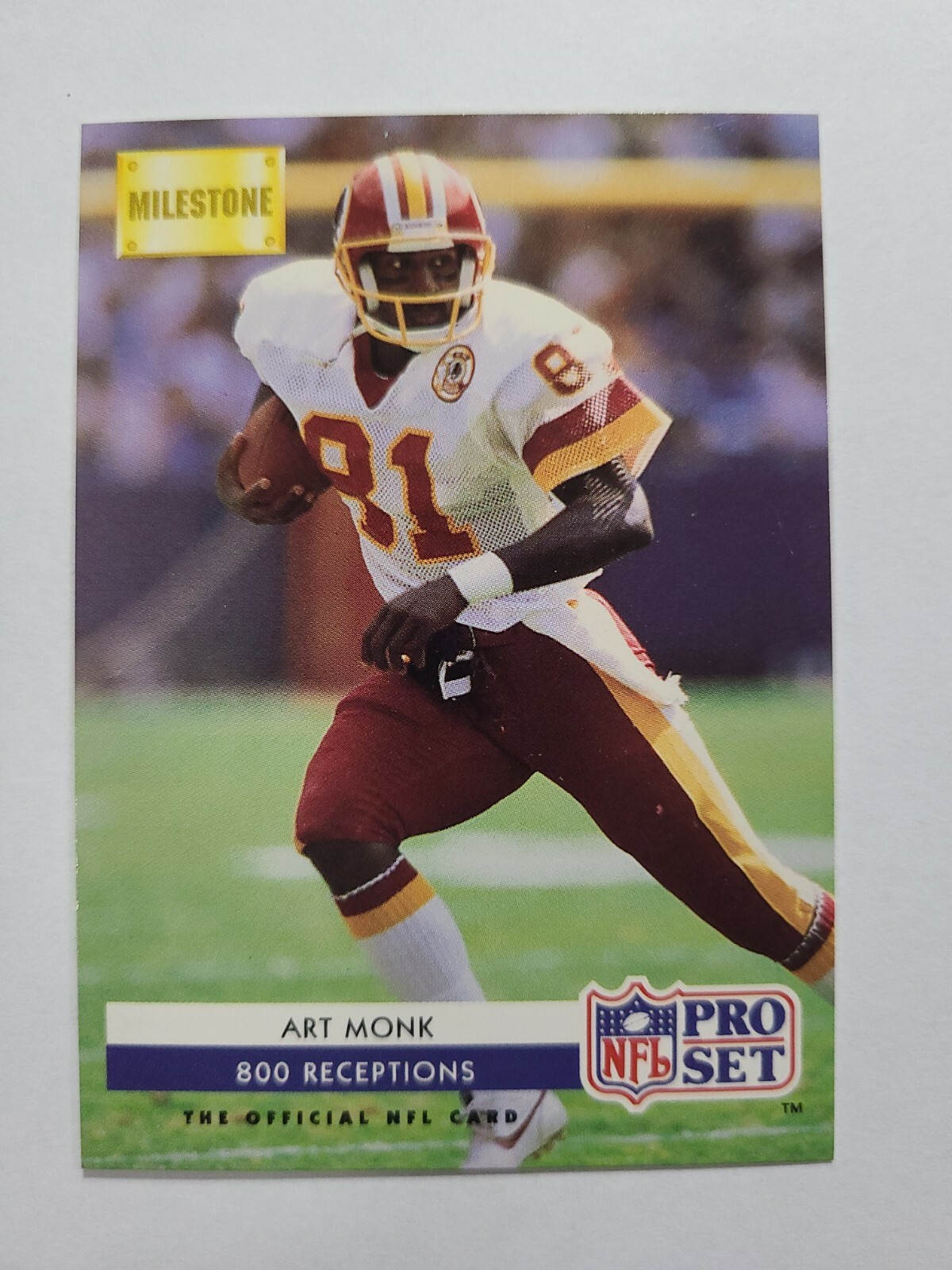 ART MONK 1992 PRO SET FOOTBALL CARD # 22 E6750 | eBay
