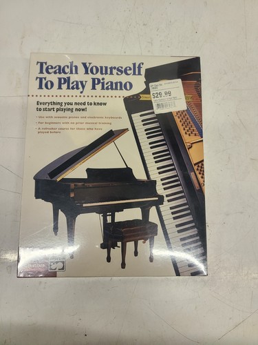 Teach Yourself to Play Piano CD-ROM Mac or PC, All ages Instructional Lessons - Bild 1 von 2