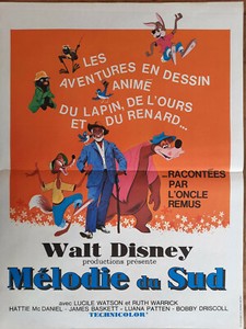 Poster Melody Of South Song Walt Disney 15 11 16x23 5 8in Ebay