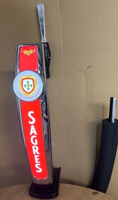 NEU Sagres Bierpumpe / Bierschrift / Pub / Bar / Mancave / Bierpumpe
