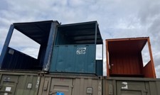 site cabin smoking shelter / vaping welfare portable building metal cannopy 