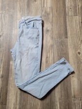 Levis Jeans Womens Size 30x30 Blue 721 High Rise Skinny Distressed Comfort