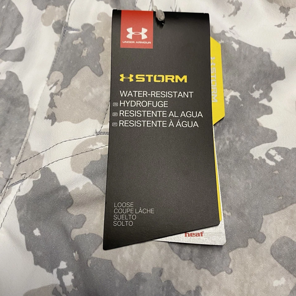 Under Armour Reblek Board Shorts Para Hombres 30 Blanco Gris Camuflaje Baúles de Playa NUEVO Foto 3 de 4