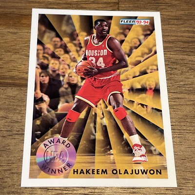 1993-94 Fleer  Hakeem Olajuwon 230