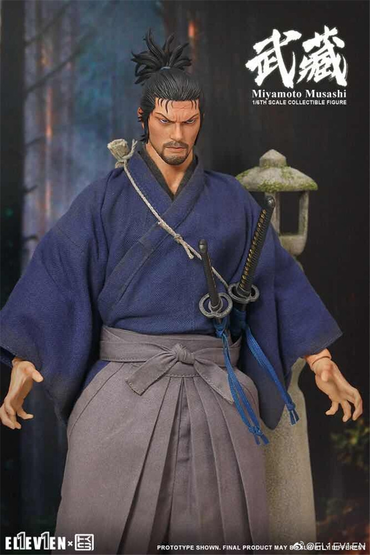 ムサシ　MUSASHI 希少モデル ZGJKTOYS L-001 1/6 Samurai Miyamoto Musashi / vagabond