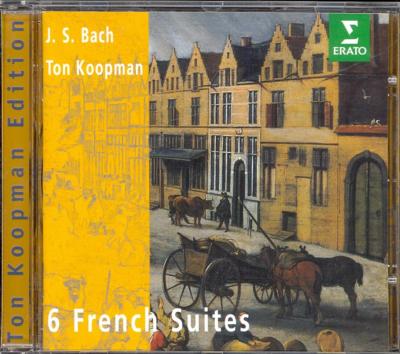 BACH - 6 French Harpsichord Suites - Ton KOOPMAN - Erato