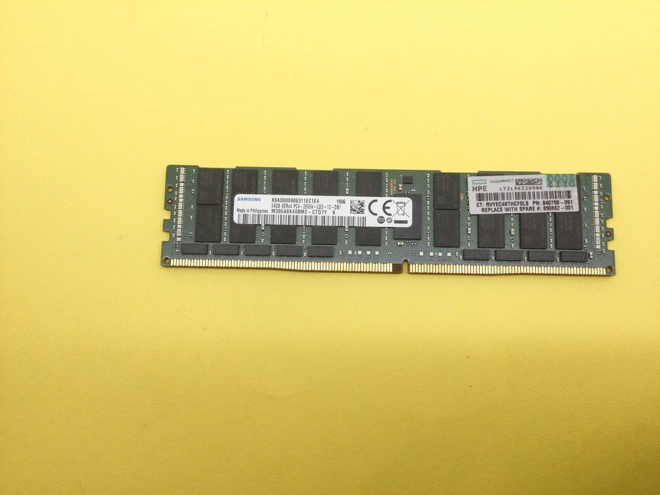 HPE DIMM 64 Go PC4-2666V-L 2Gx4 - acheter sur