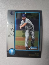 2018 Bowman Draft 1998 20th Anniversary Ryan Weathers San Diego Padres #98B-RW