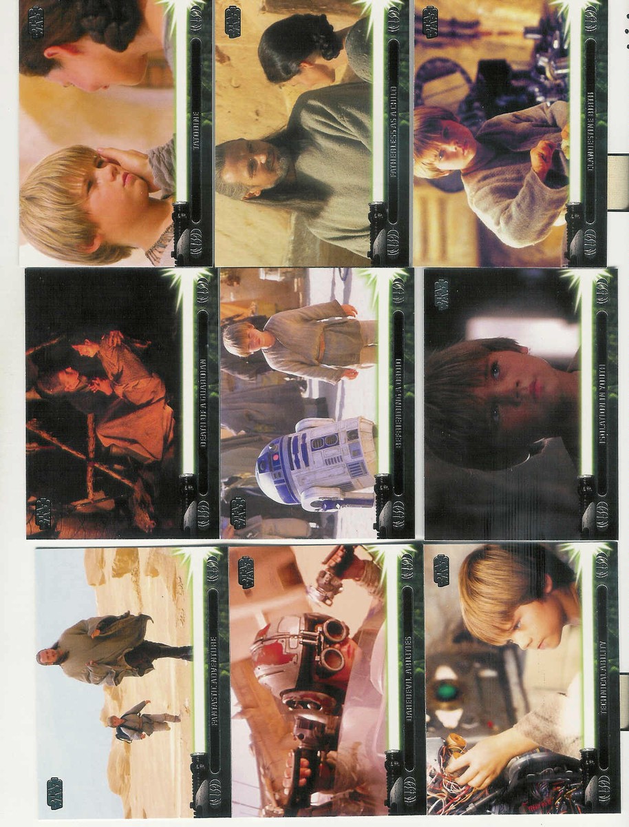 2013 TOPPS STAR WARS JEDI LEGACY COMPLETE BASE SETS 1-45 A+L | eBay