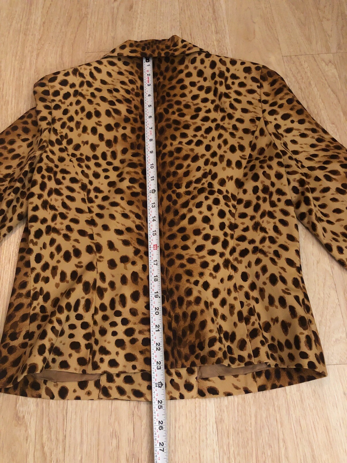 jones new york animal print jacket