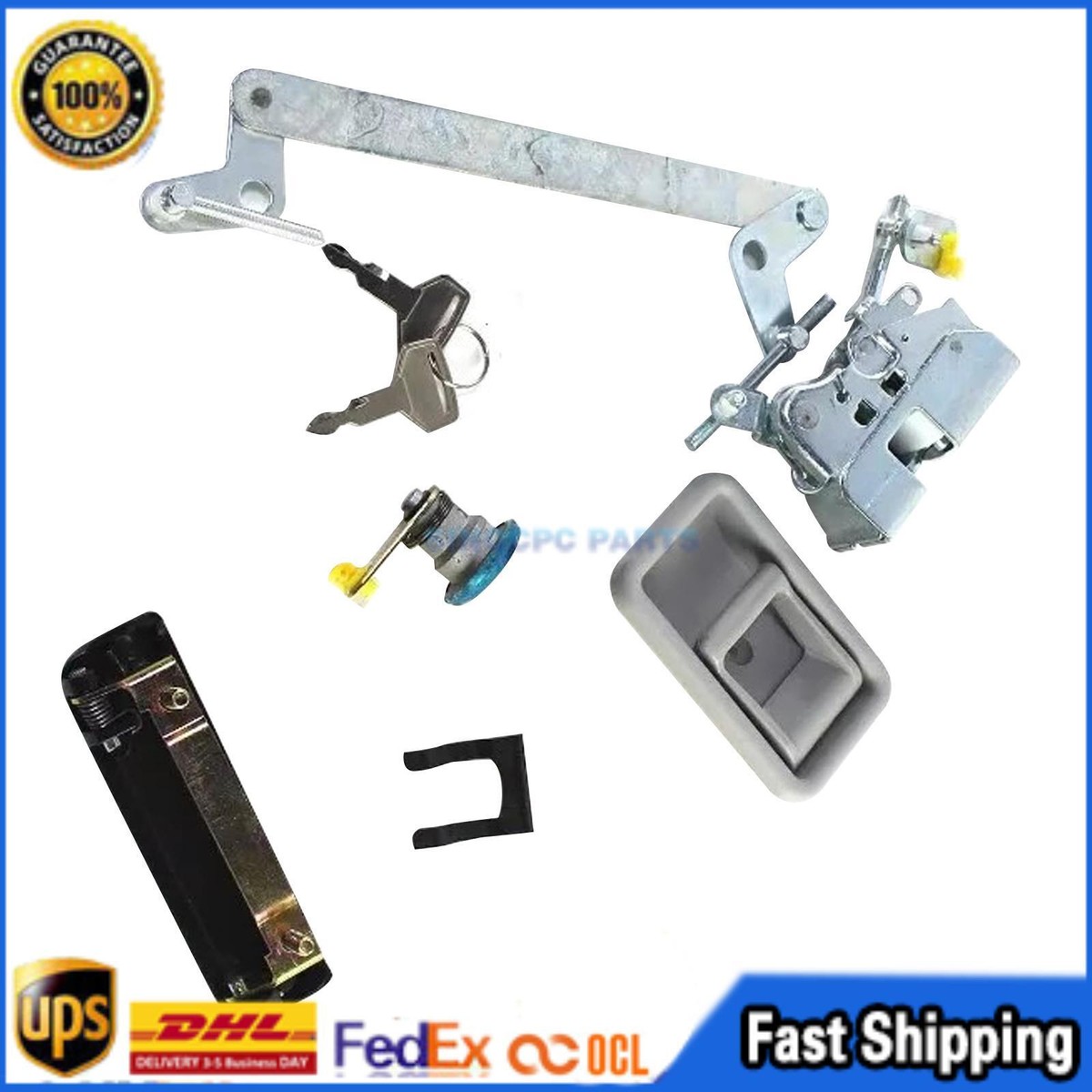 1SET Door Lock Key Assembly For Kobelco SK-8/SK200-8/SK250-8