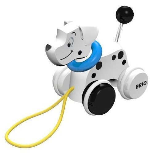 BRIO 32250 Disney's 101 Dalmatians Pull-Along Wooden Puppy Dog