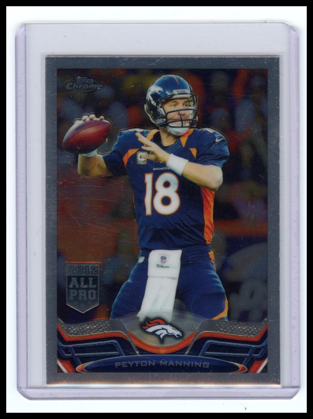 2013 Topps Chrome #1 Peyton Manning Xfractors