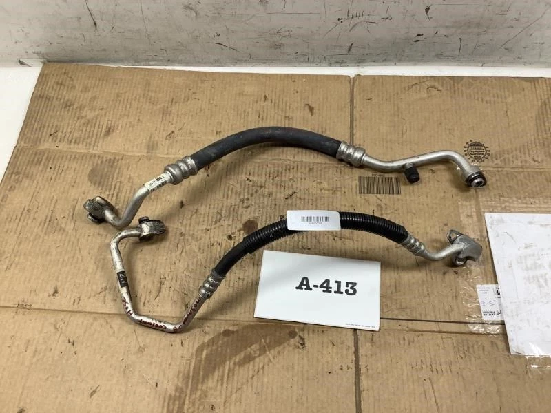 2008 DODGE MAGNUM AC A/C COOLING COOLANT PIPE LINE PAIR w/ DISCHARGE HOSE OEM - Image 4 of 4