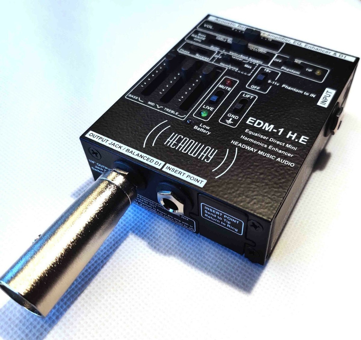 Headway EDM-1 アコースティック楽器用プリアンプ Headway EDM-1 - HE - Direct Preamp | eBay