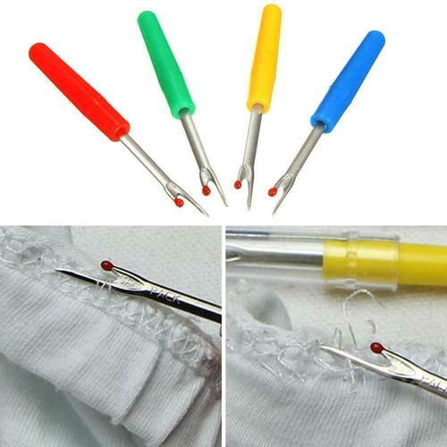 Creative Plastic Handle Seam Stitch Ripper Unpicker Sew Cutter Thread Tool L5C2 - Picture 2 of 11