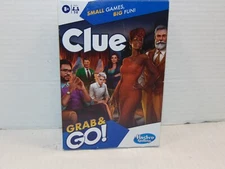 Clue Grab and Go Game Travel Size Hasbro Gaming 2023