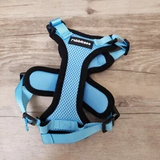 rabbitgoo No-Pull Pet Dog Harness Adjustable Reflective Padded Vest Blue XXS