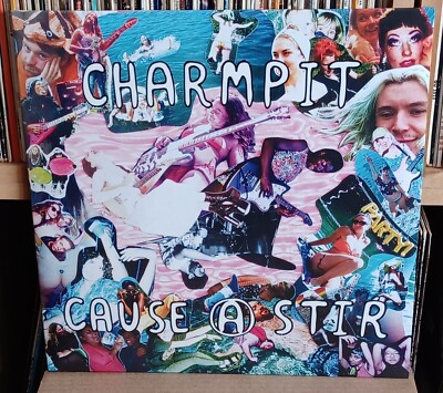 (8) Charmpit - Cause A Stir LP blue vinyl