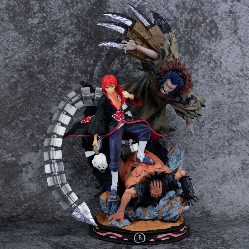 Nuages Studio NarAAPVC Figurine Anime, Modèle Shippuden, GK Akasuna No Sasori Action Figure, 42cm de Haut, Statue, Collection Jouet Figma  26