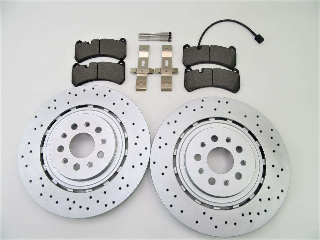 Maserati Ghibli Quattroporte front brake pads rotors #867 14-21