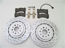 Maserati Ghibli Quattroporte Front Brake Pads Rotors 867 14-21