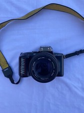 Nikon F-401x N4004 35mm SLR Film Camera lens F 4-5.6 70-210mm AS IS NOT TESTED