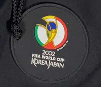 Cup World FIFA 2002 FUJIFILM CUP WORLD  激レア‼️FIFA Original Shoulder Side Promotional Fujifilm 記念グッズ
