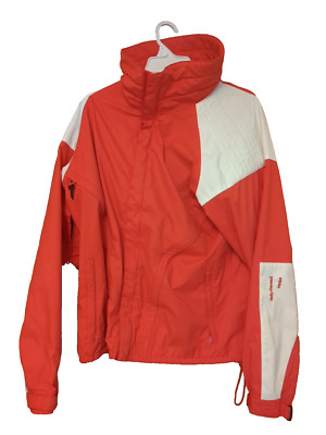 Helly Hansen Equipe Red White Waterproof Vintage Ski/Outdoor Jacket Size Medium