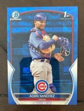 2023 Bowman Chrome Sapphire Prospects #BCP219 Adan Sanchez