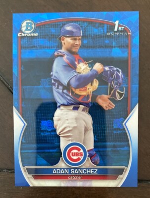 2023 Bowman Chrome Sapphire Prospects #BCP219 Adan Sanchez