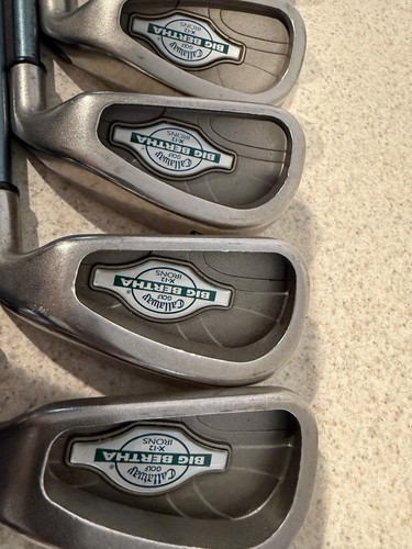 Callaway Big Bertha X-12 Iron Set 4 + 6-P Callaway Ladies Gems Womens Flex No 5I - Picture 11 of 16