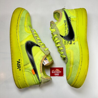Off White x Nike Air Force 1 Low Volt 2018 - Size 7.5 - AO4606 700