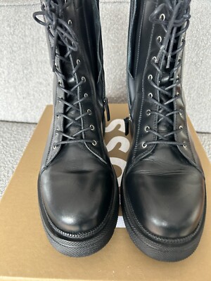 BOSS Stiefel Gr. 41 Jacob LaceUP-C schwarz