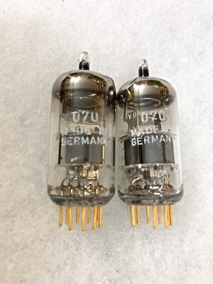 Siemens E88CC Silver Shields 真空管 2個セット Siemens E88CC Silver Shields 真空管 2個セット