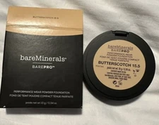 bareMinerals BAREPRO Performance Wear Powder Foundation .34 oz Butterscotch 15.5