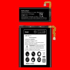 High Capacity Boosting 2720mAh 1020mAh Battery F Samsung Galaxy Z Flip 5 F731U